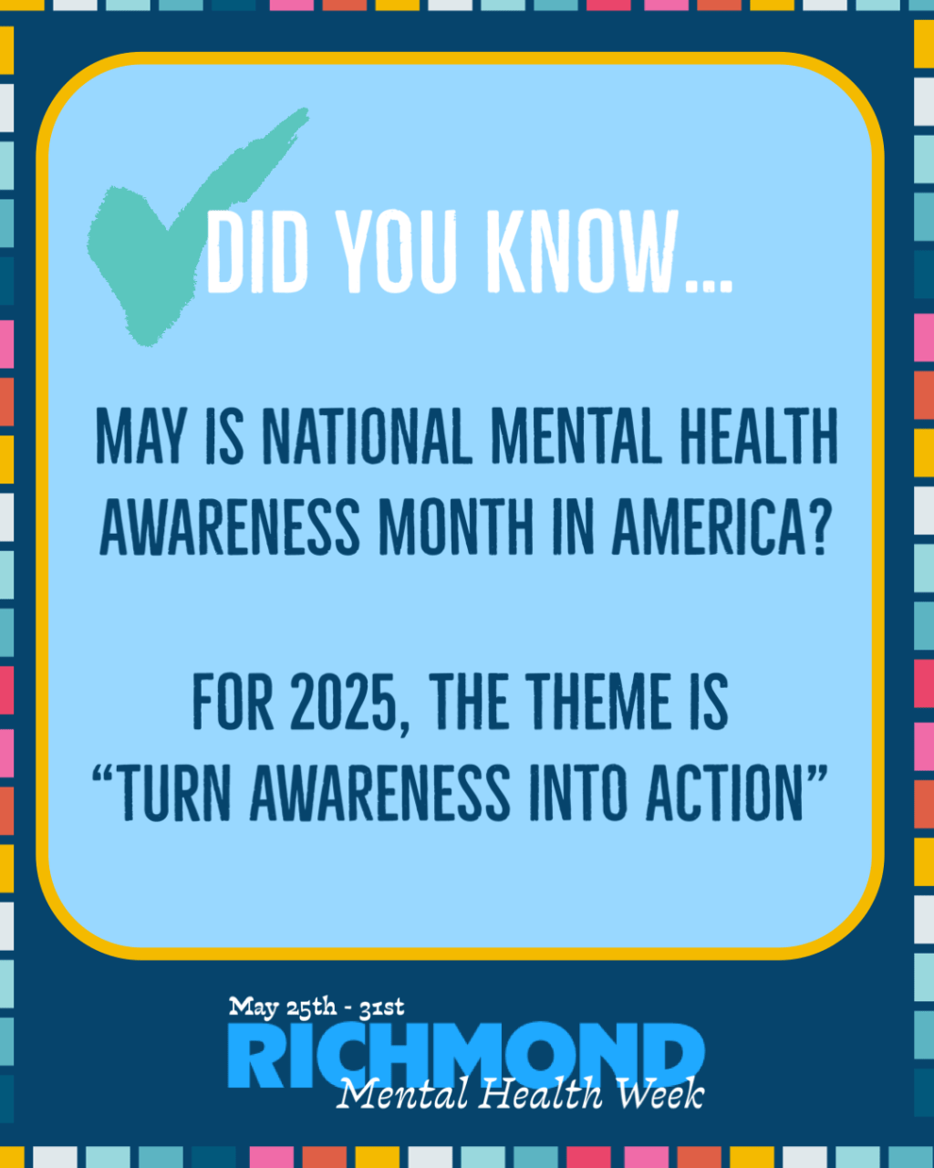 First peak at our line up for Richmond Mental Health&nbsp;Week!